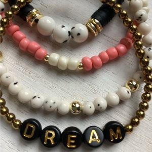 Dream Custom Bracelet Stack - Set of 4